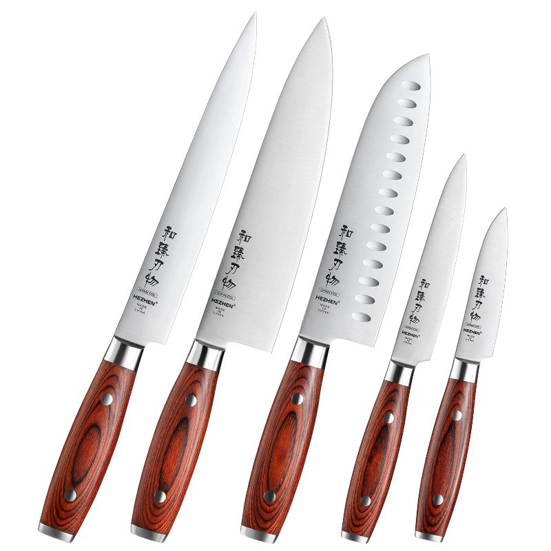 Set di 5 coltelli Xinzuo B2 - B2-A5