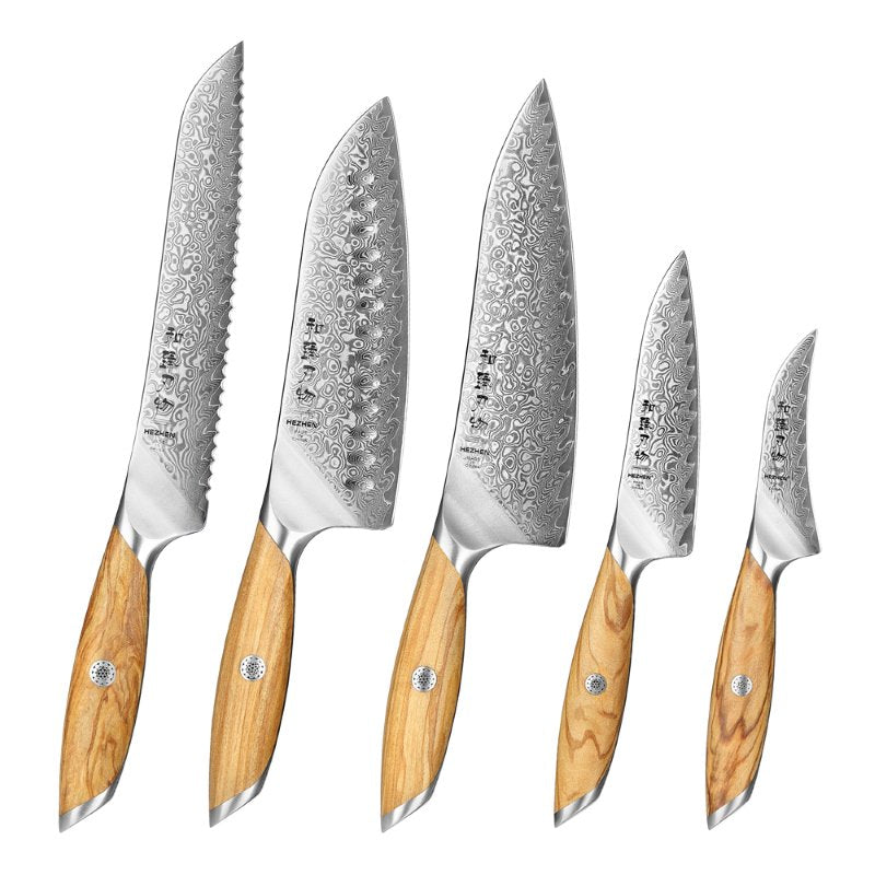 Set di 5 coltelli Xinzuo X01 (cod. X01-A5-N) - X01-A5-N
