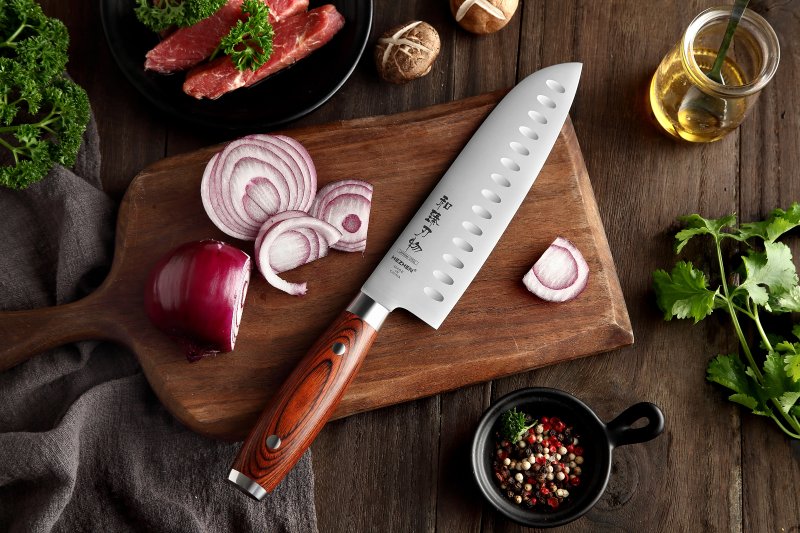 Coltello Santoku Xinzuo B2 - 7" - B2-RS
