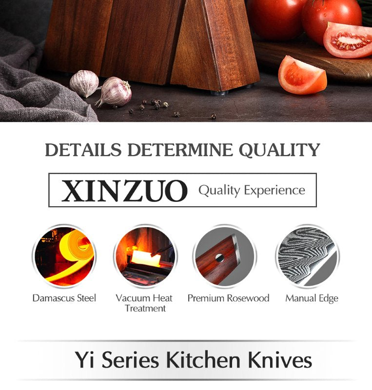 Set di 7 coltelli Xinzuo B27 - B27-H7