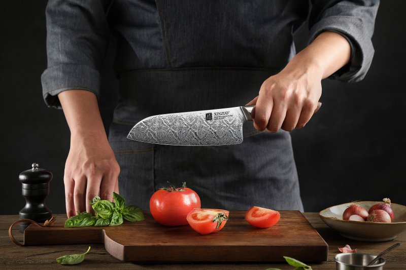Coltello Santoku Xinzuo B46D - 7" - B46D-RS
