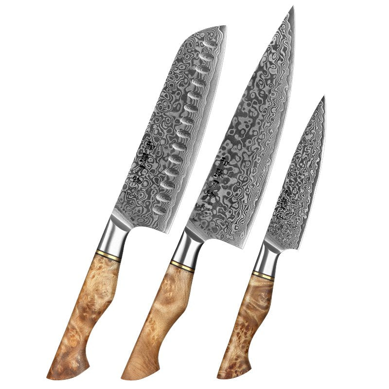 Set di 3 coltelli Xinzuo B30 (cod. B30-A3-N) - B30-A3-N