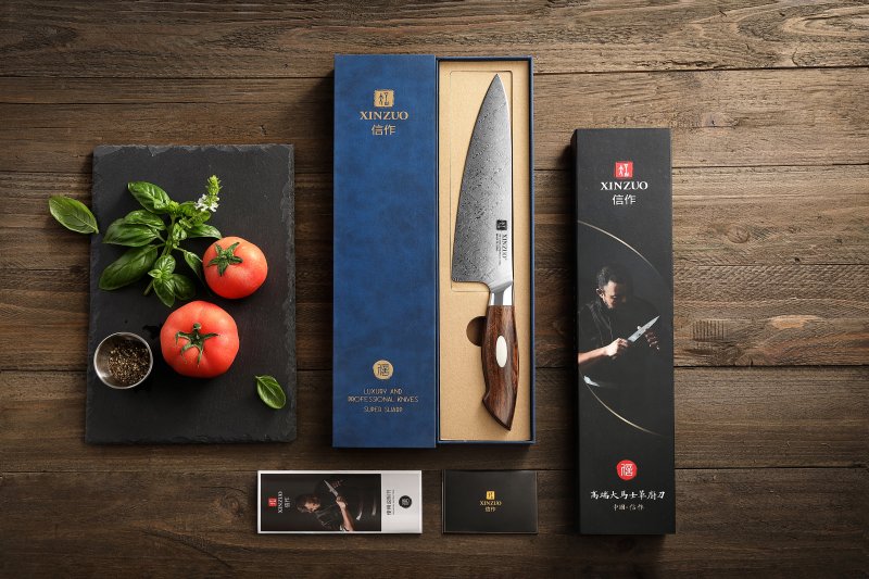 Coltello da chef Xinzuo B46D - 8" - B46D-CS