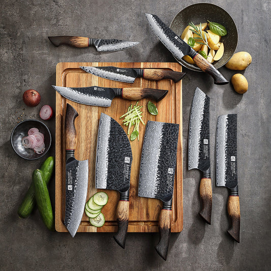 Popular science on production process of Damascus knife