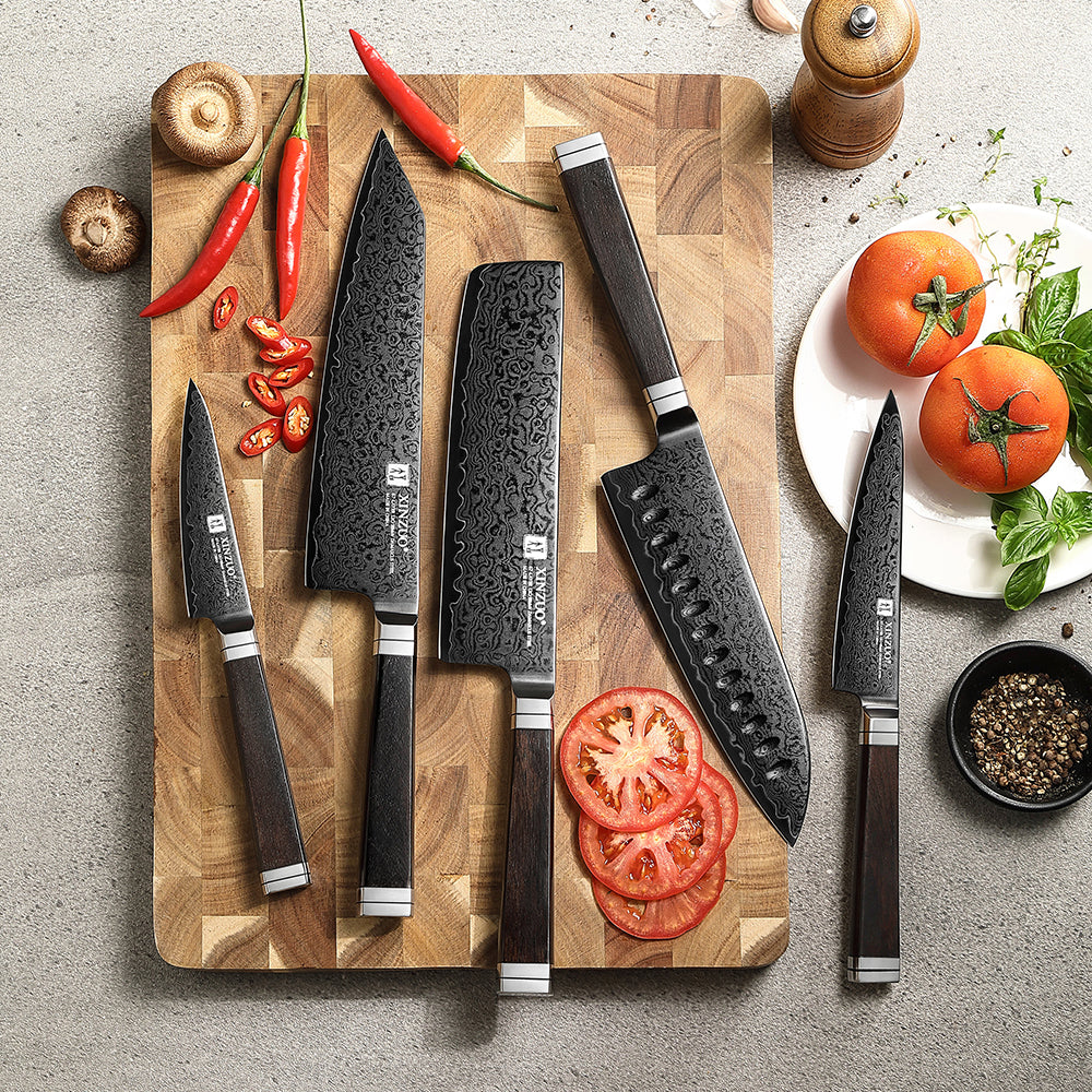 Damascus knife material and performance analysis