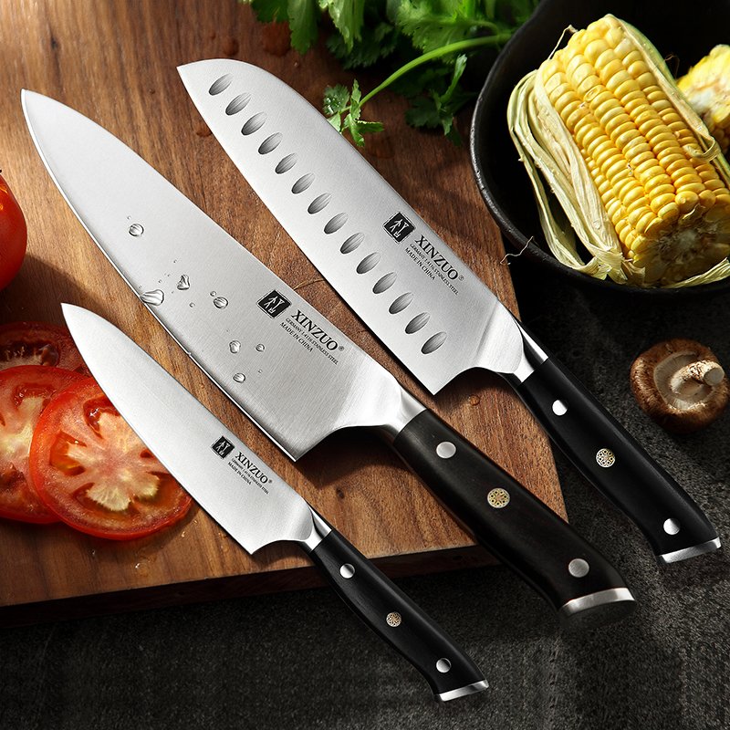 Coltello Santoku Xinzuo B13S - 7" - B13S-RS