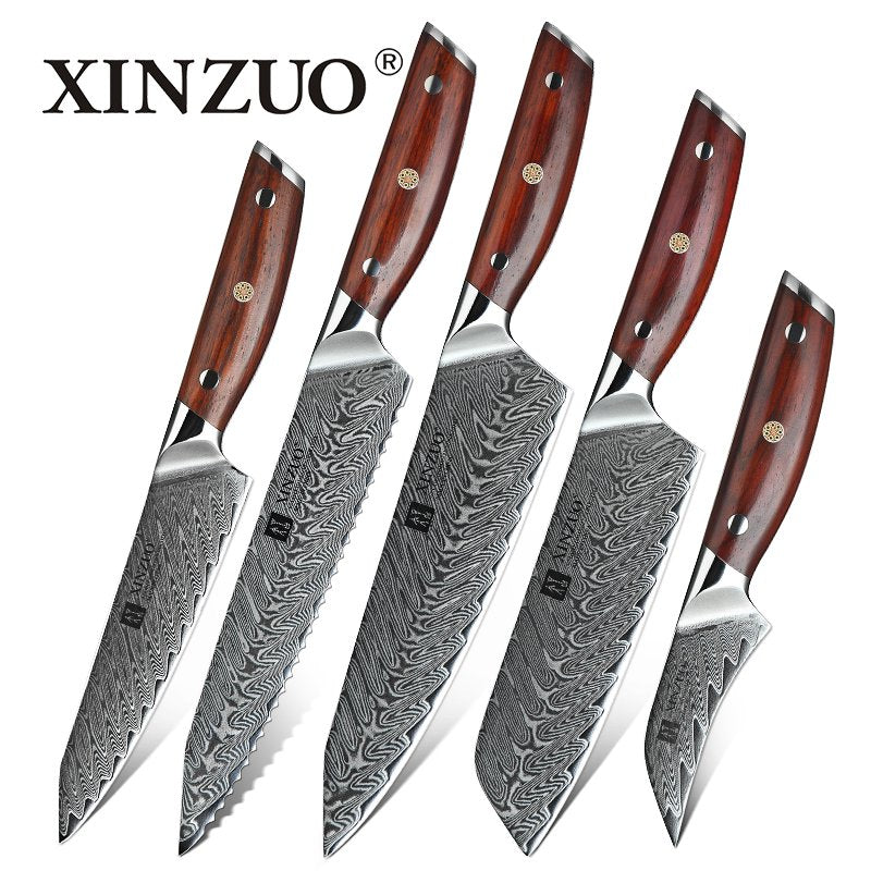 Set di 5 coltelli Xinzuo B27 (cod. B27-A5) - B27-A5