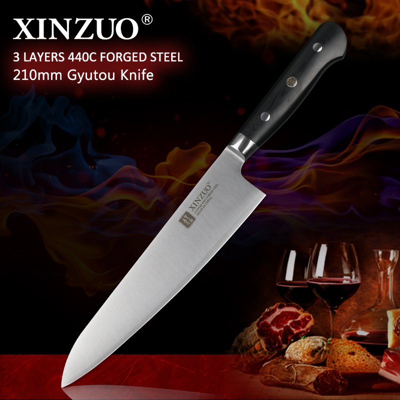 Coltello da chef Xinzuo B9S - 8" - B9S-CS