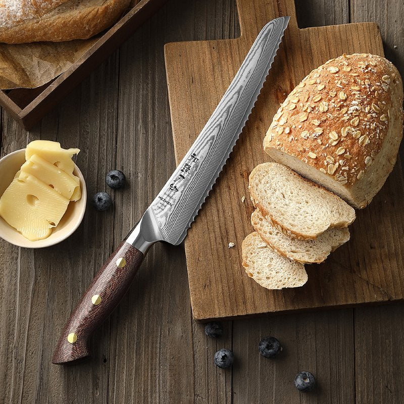 Coltello da pane Xinzuo X02M - 8" - X02M-MB