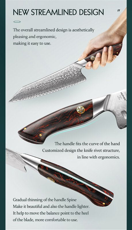 Coltello da chef Xinzuo B38 - 8,5" - B38-CS