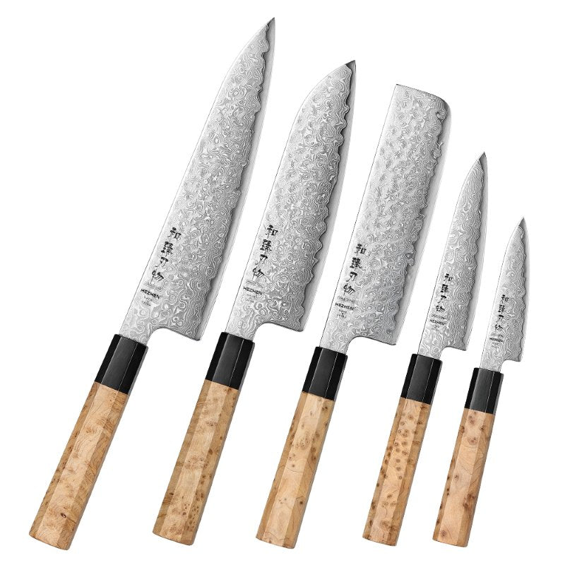Set di 5 coltelli Xinzuo PM8B (cod. PM8B-A5B) - PM8B-A5B
