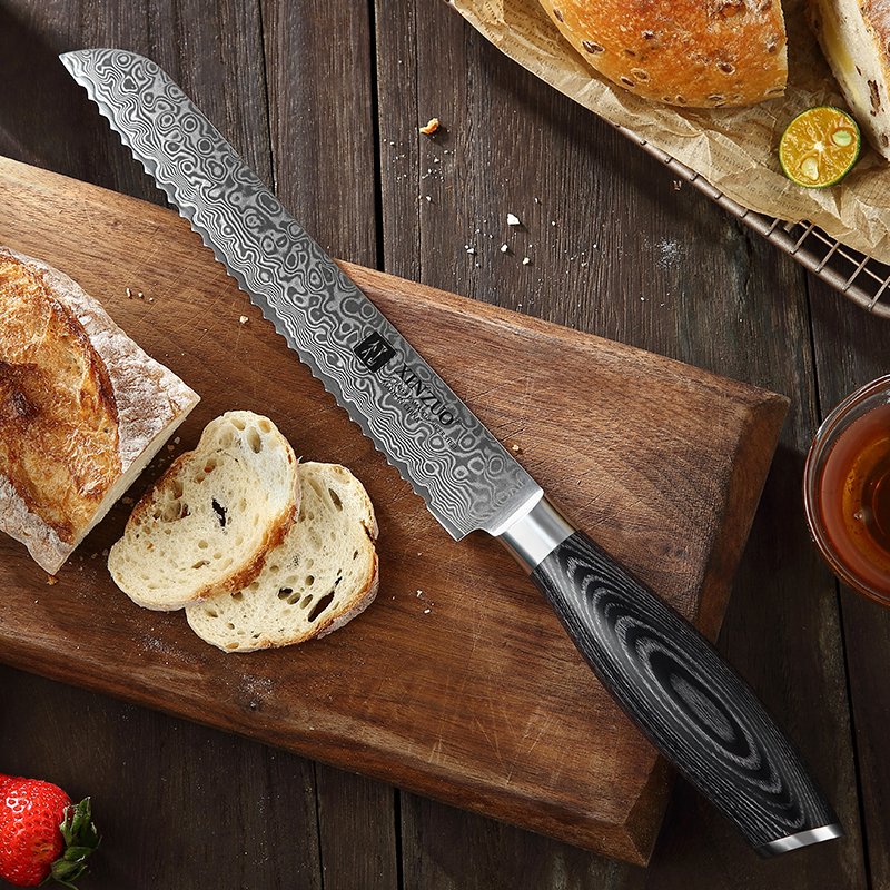 Coltello da pane Xinzuo B20 - 8" - B20-MB