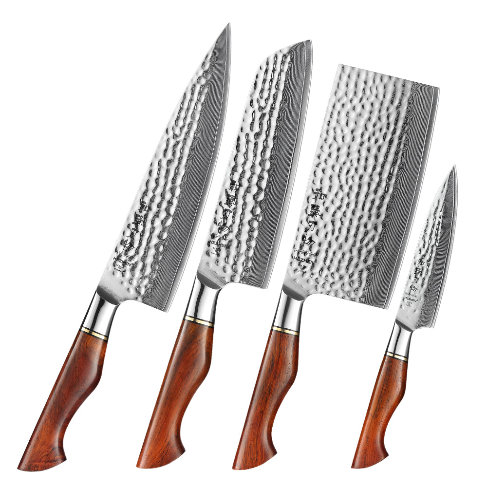 Set di 4 coltelli Xinzuo B30R — B30R-A4