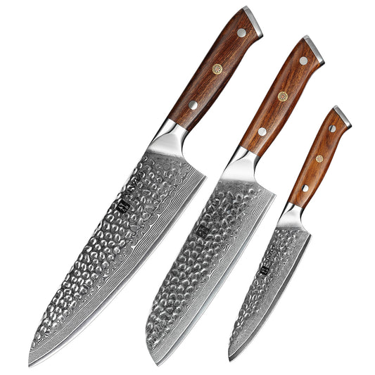 Set di 3 coltelli Xinzuo B13D — B13D-A3