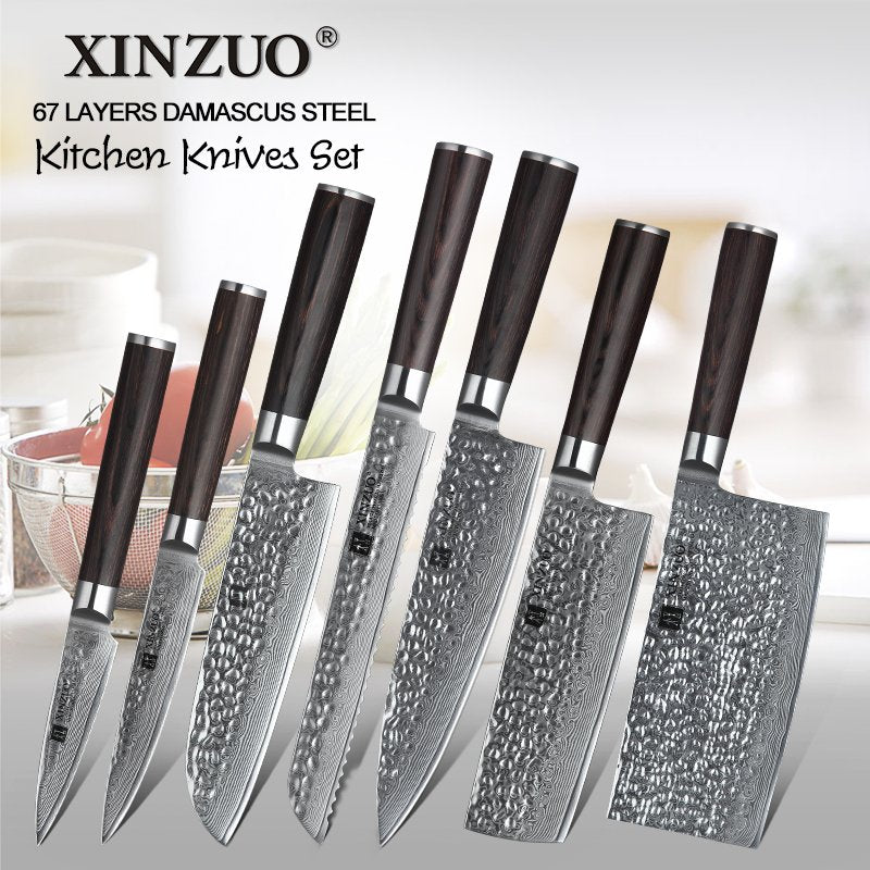 Set di 7 coltelli Xinzuo B1H (cod. B1H-A7) - B1H-A7