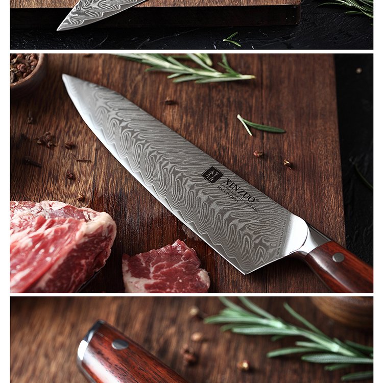 Coltello da chef Xinzuo B27 - 8,5" - B27-CS