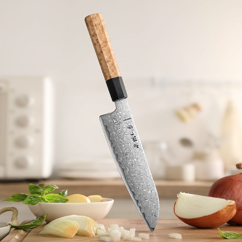 Coltello Santoku Xinzuo PM8B - 7,5" - PM8B-RS