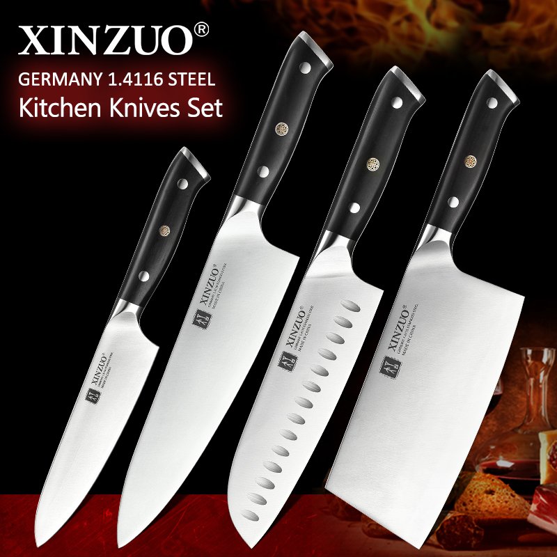 Set di 4 coltelli Xinzuo B13S - B13S-A4