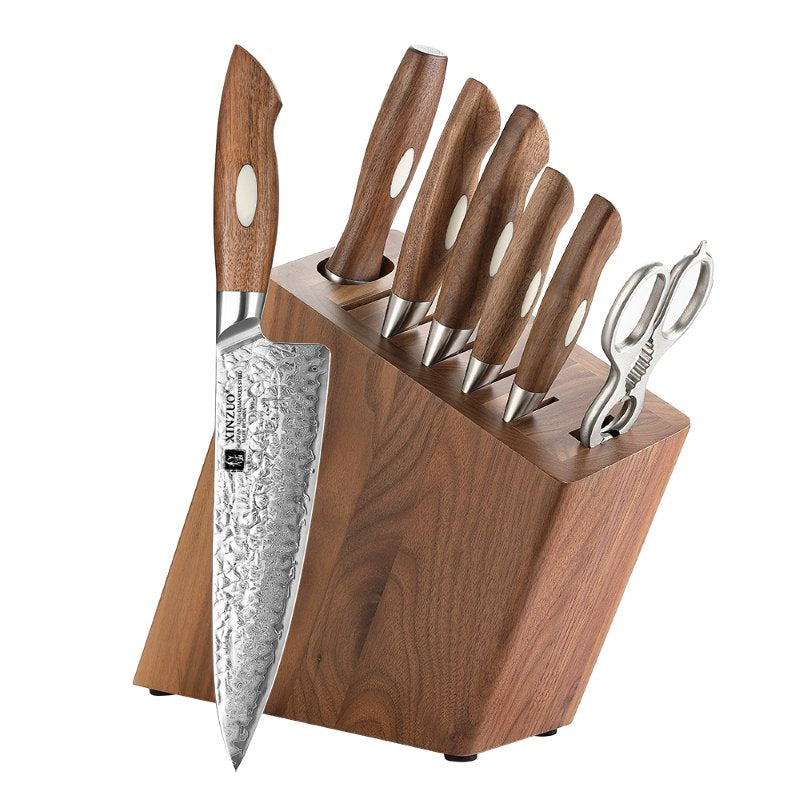 Set di 8 coltelli Xinzuo B46W (cod. B46W-H8) - B46W-H8