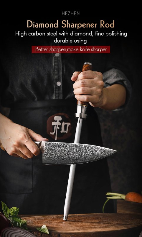 Acciaino diamantato Xinzuo B30R - 8,9" - B30R-MDB