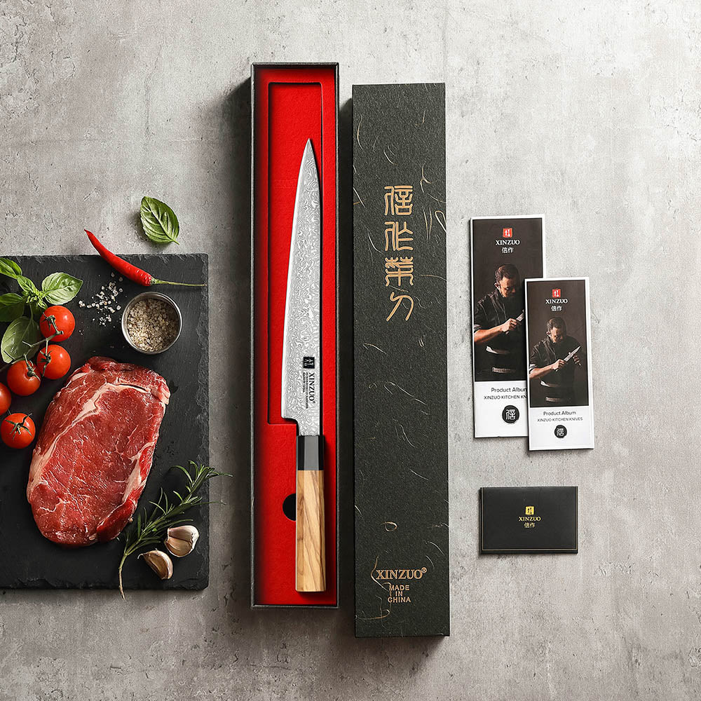 Coltello da affettare Xinzuo PM8O - 10" - PM8O-10QR