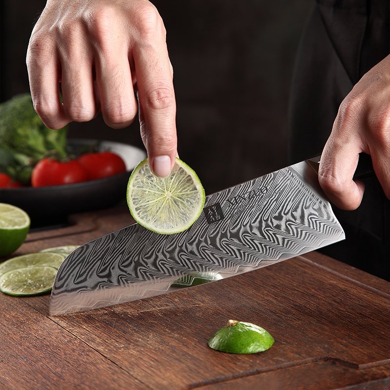 Coltello Santoku Xinzuo B32 - 7" - B32-RS