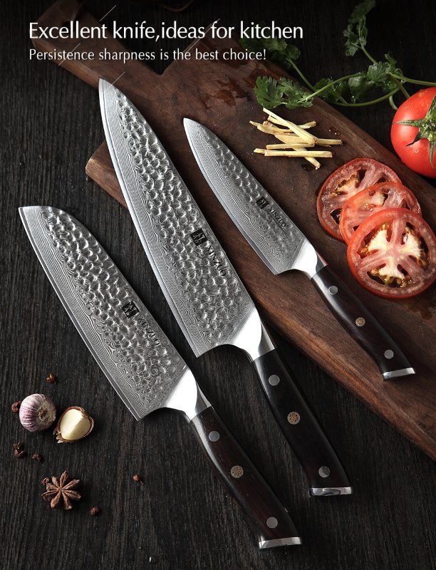 Coltello Santoku Xinzuo B13H - 7" - B13H-RS
