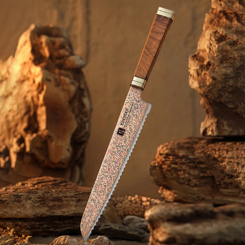 Coltello da pane Xinzuo X08C - 8,5" - X08C-MB