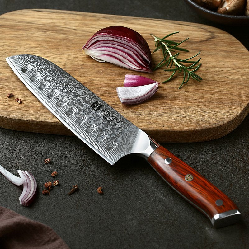 Coltello Santoku Xinzuo B13R - 7" - B13R-RS