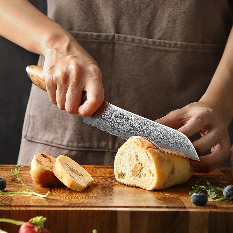 Coltello da pane Xinzuo X01 - 8,5" - X01-MB
