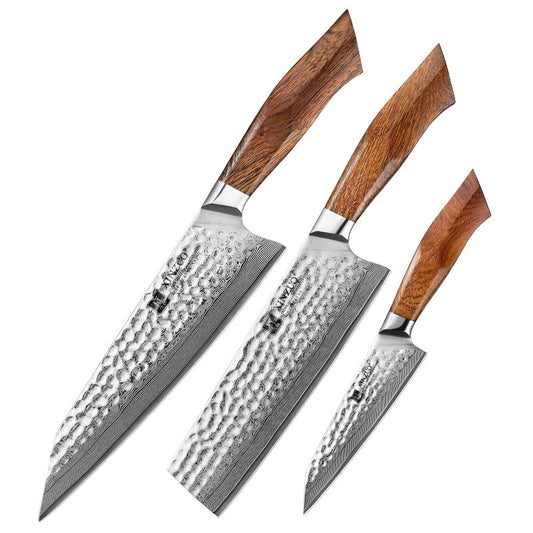 Set di 3 coltelli Xinzuo B32D (cod. B32D-A3) - B32D-A3