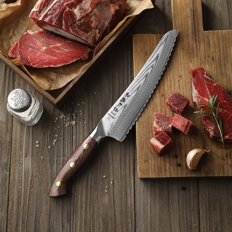 Coltello per alimenti surgelati Xinzuo X02M - 8" - X02M-DR