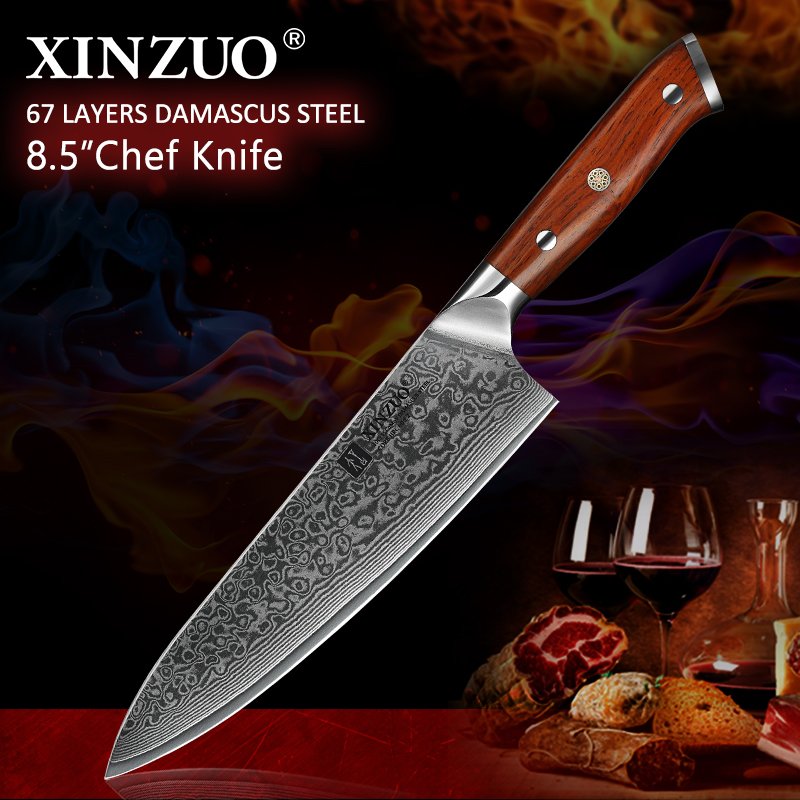 Coltello da chef Xinzuo B13R - 8" - B13R-CS