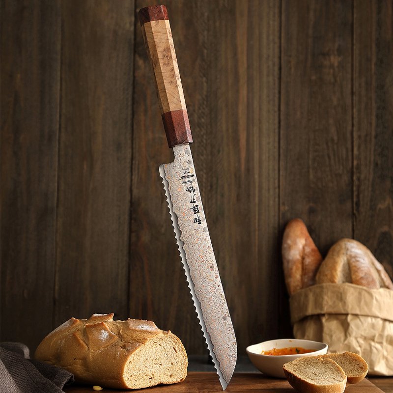 Coltello da pane Xinzuo X05C - 8,5" - X05C-MB