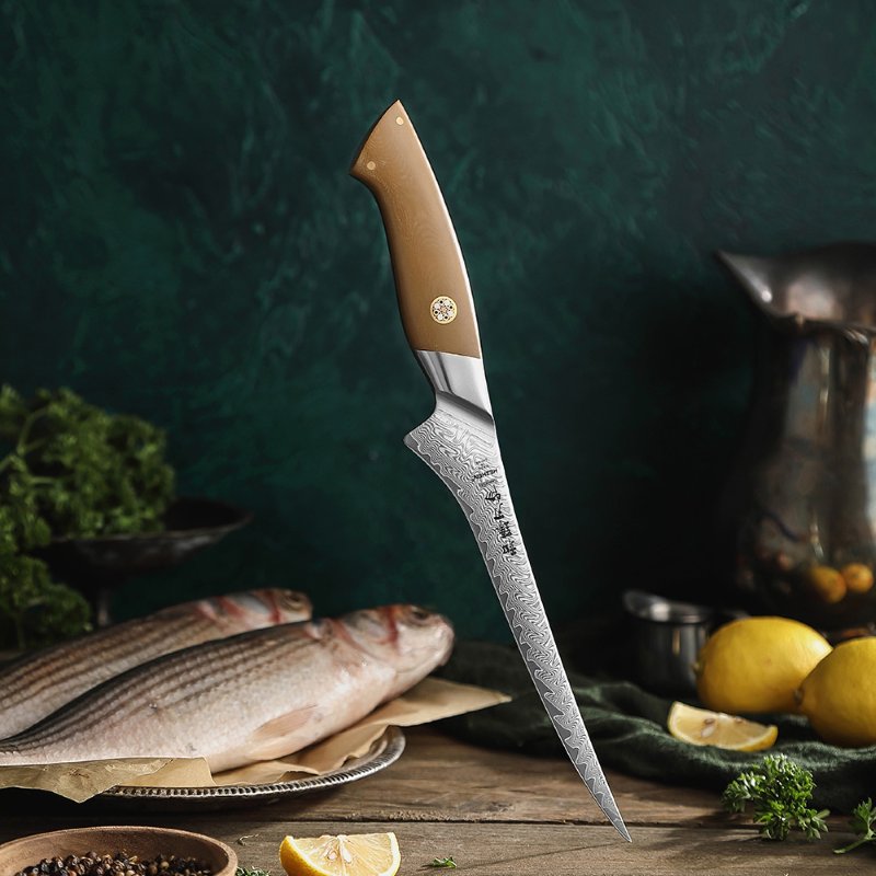 Coltello da filetto Xinzuo B38L - 7,3" - B38L-YD