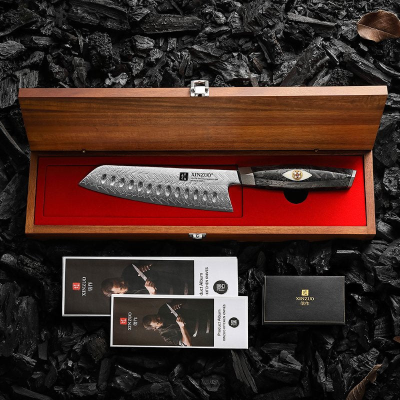 Coltello Santoku Xinzuo X04 - 7" - X04-RS