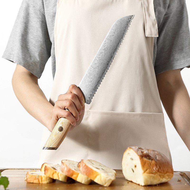 Coltello da pane Xinzuo B37S - 8,5" - B37S-MB