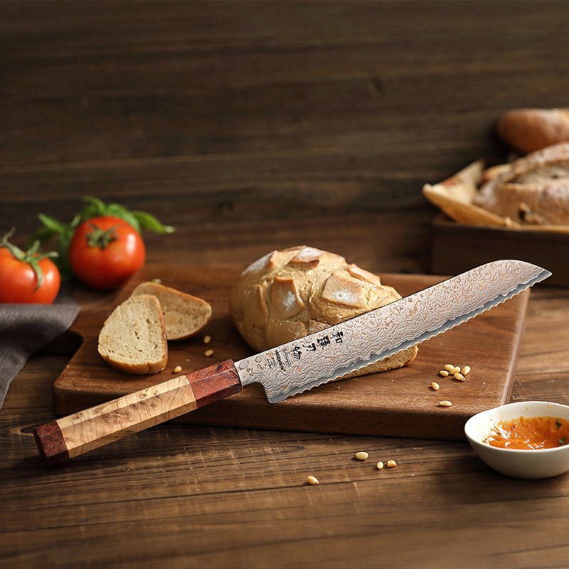 Coltello da pane Xinzuo X05C - 8,5" - X05C-MB