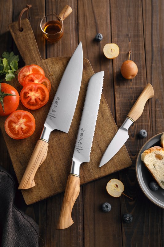 Set di 3 coltelli Xinzuo B30S (cod. B30S-A3B) - B30S-A3B
