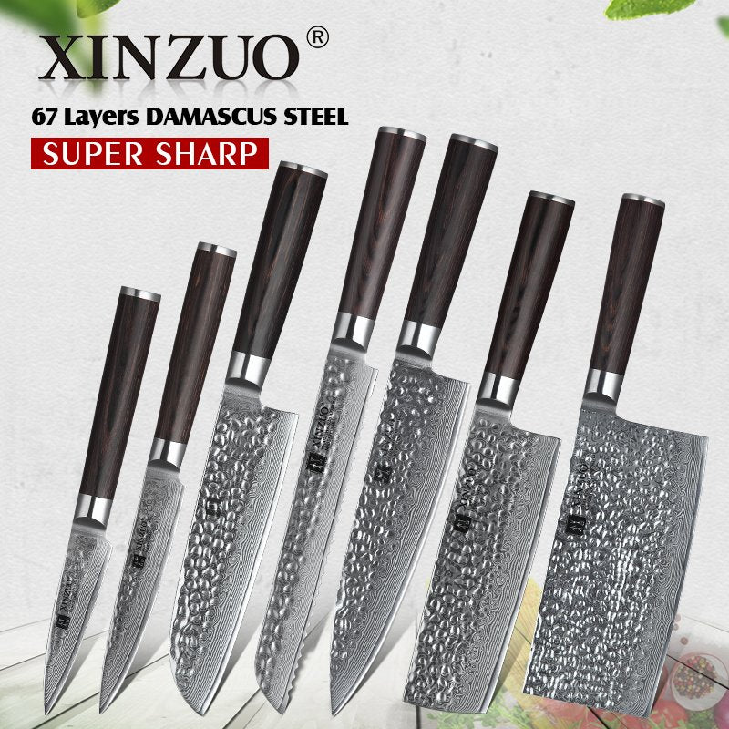 Set di 7 coltelli Xinzuo B1H (cod. B1H-A7) - B1H-A7