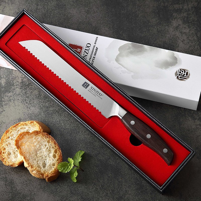 Coltello da pane Xinzuo B35 - 8" - B35-MB