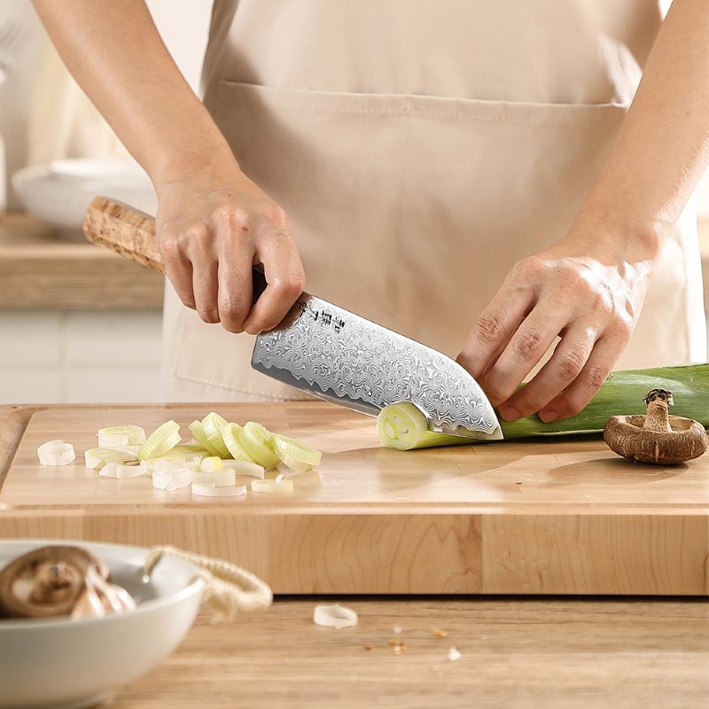 Coltello Santoku Xinzuo PM8B - 7,5" - PM8B-RS