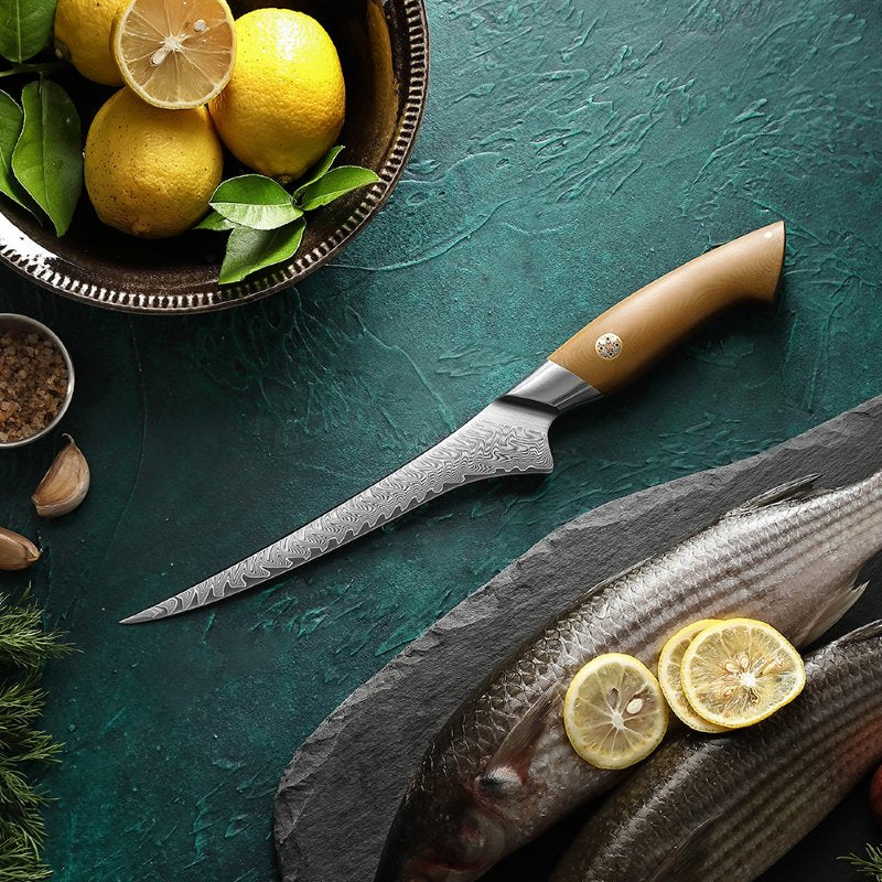 Coltello da filetto Xinzuo B38L - 7,3" - B38L-YD