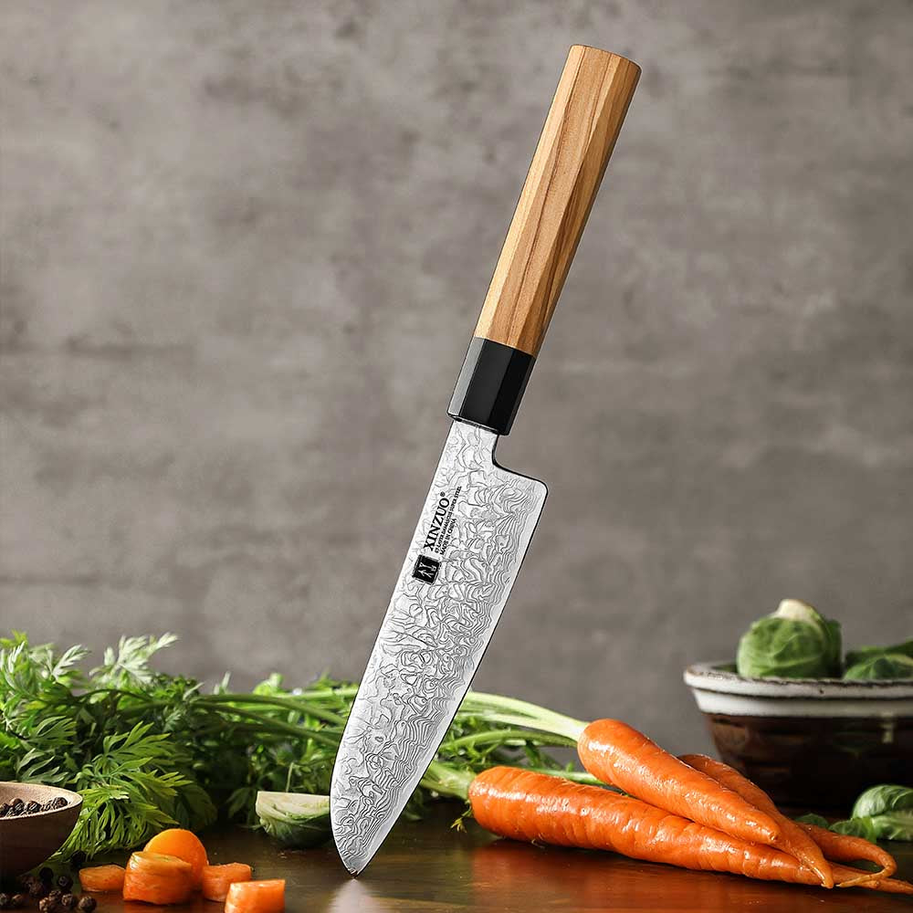 Coltello Santoku Xinzuo PM8O - 5,5" - PM8O-5.5RS