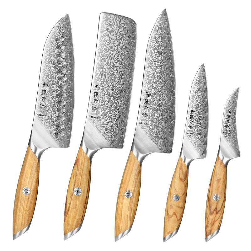 Set di 5 coltelli Xinzuo X01 (cod. X01-A5N) - X01-A5N