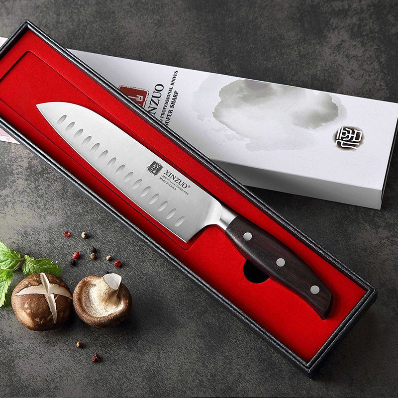 Coltello Santoku Xinzuo B35 - 7" - B35-RS
