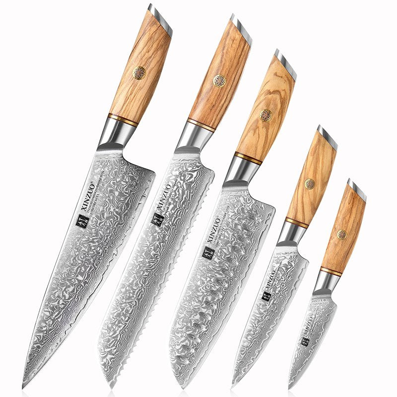 Set di 5 coltelli Xinzuo B37 (cod. B37-A5-N) - B37-A5-N