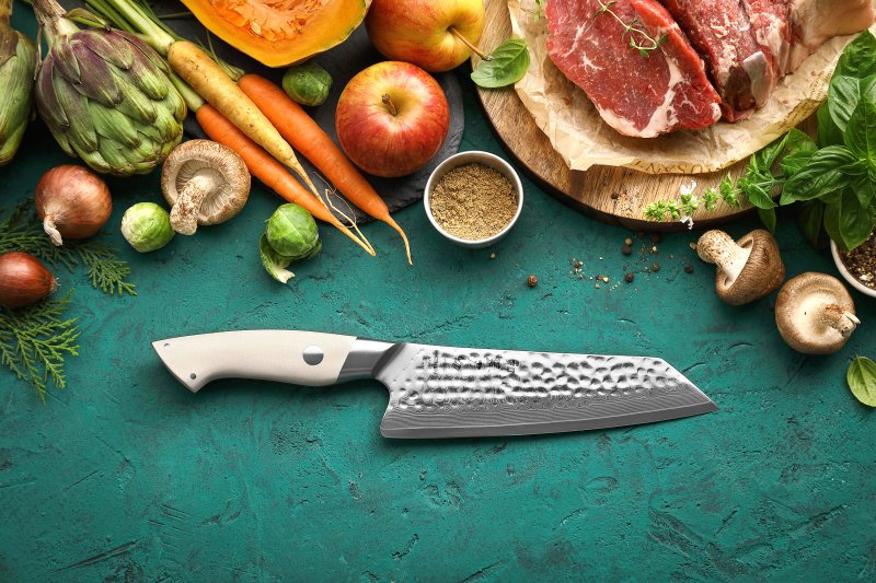 Coltello Santoku Xinzuo B38H - 7" - B38H-RS