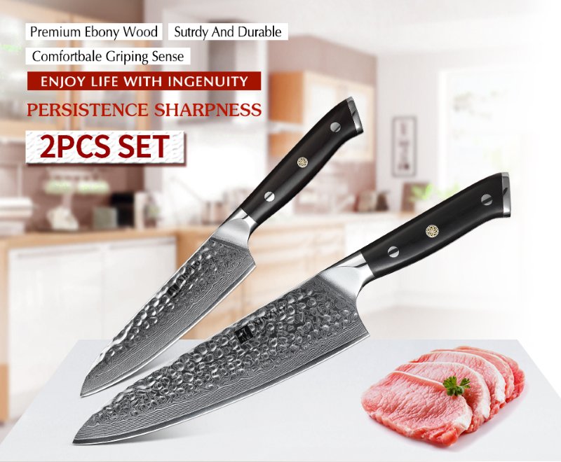 Set di 2 coltelli Xinzuo B13H - B13H-A2