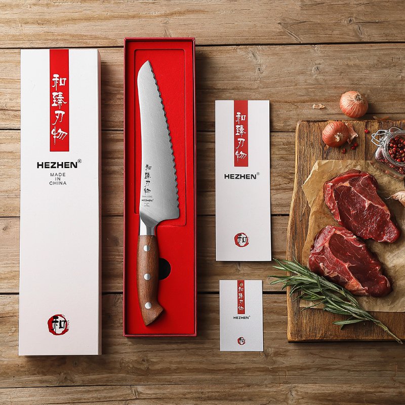 Coltello per alimenti surgelati Xinzuo X02 - 8" - X02-DR
